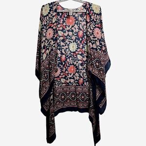 Free People Boho Floral Kimono – One Size